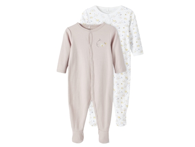 Name It violet ice night suit rainbows (2-pack)