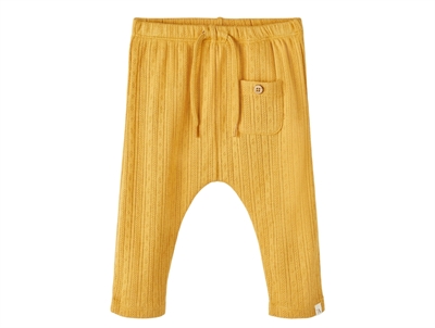 Lil Atelier pants amber gold