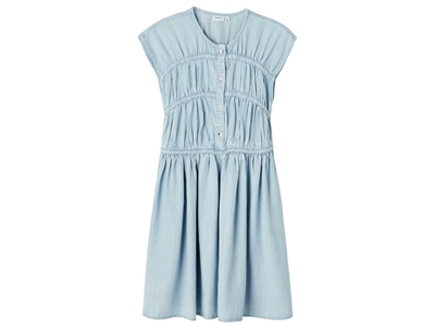 Name It dress light blue denim