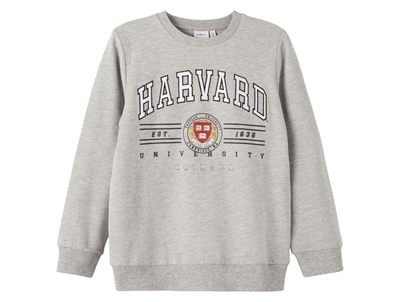 Name It sweatshirt grey melange harvard university