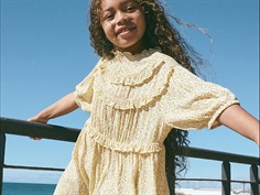 Name It dress golden haze flower