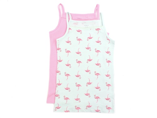 Name It glacier undershirt flamingo (2-pack)
