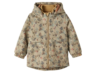 Lil Atelier winter jacket elmwood print