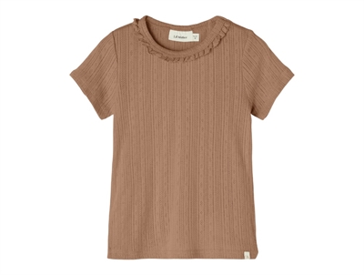 Lil Atelier top mocha mousse