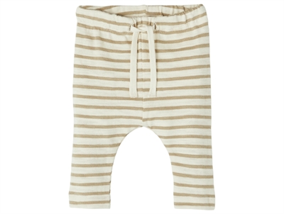 Lil Atelier pants iced coffee stripes