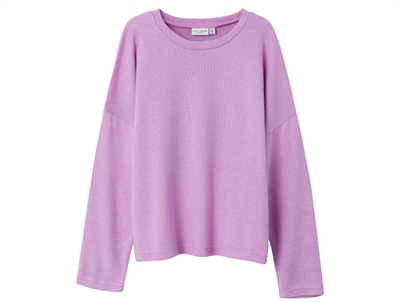 Name It violet tulle knit blouse