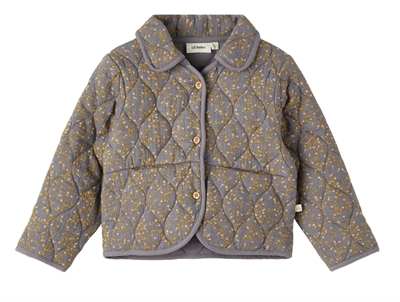 Lil Atelier jacket quilt quiet shade