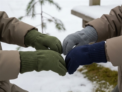 Name It olive night mix acrylic fingerless gloves (3-pack)