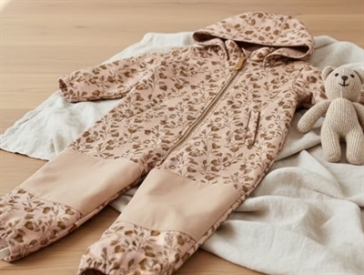 Lil Atelier nougat print softshell jumpsuit