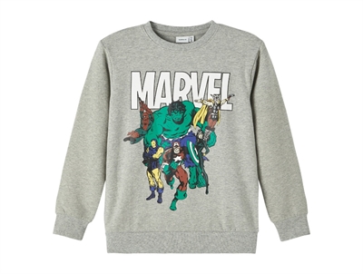 Name It sweatshirt grey melange Marvel