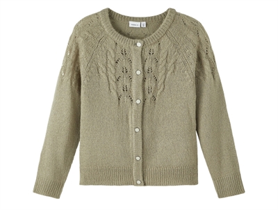 Name It dried sage cardigan knit