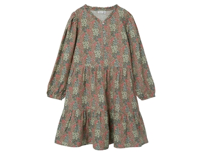 Name It dress dried sage print