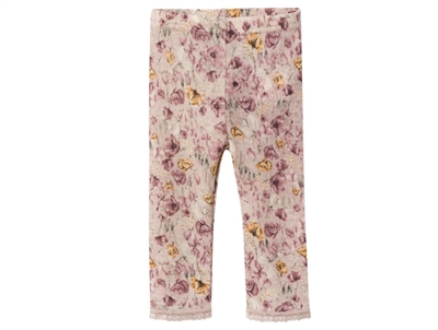 Name It sphinx floral leggings merino wool