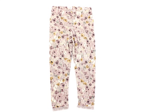 Name It sphinx floral rib leggings merino wool