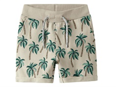 Name It shorts beige with palm trees  