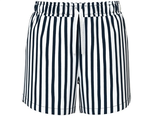 Name It shorts white with dark sapphire stripes