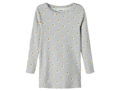 Lil Atelier top slim harbor mist flowers