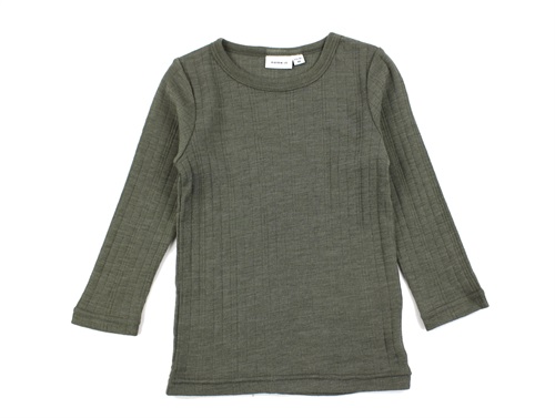 Name It beetle blouse merino wool