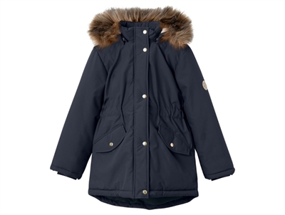 Name It dark sapphire parka winter jacket