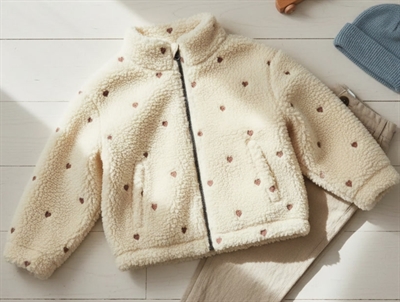 Lil Atelier sandshell hearts jacket