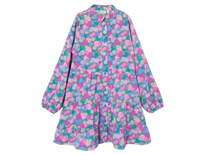 Name It baja blue dress print