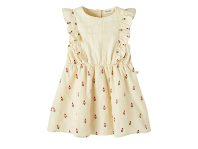 Lil Atelier turtledove dress flowers