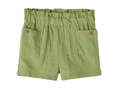 Lil Atelier sage shorts