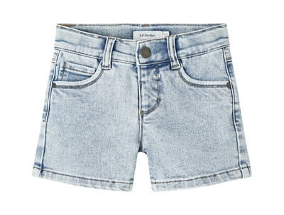 Lil Atelier light blue denim shorts