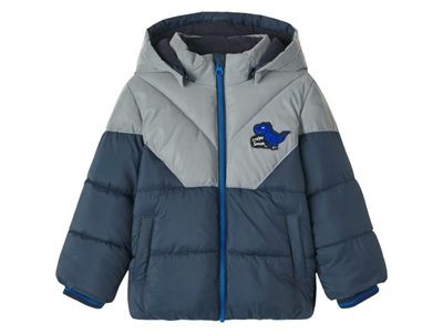 Name It dark sapphire reflective puffer winter jacket