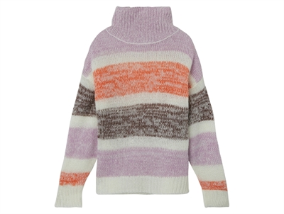 Name It scarlet ibis striped knit blouse