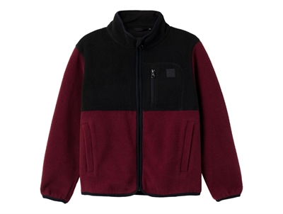 Name It windsor wine fleece jacket