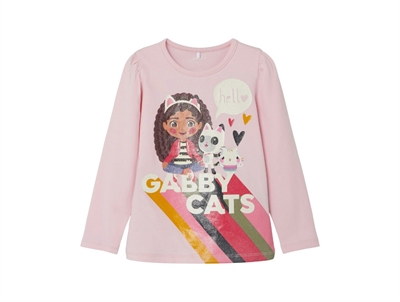 Name It parfait pink glitter Gabby's Dollhouse top