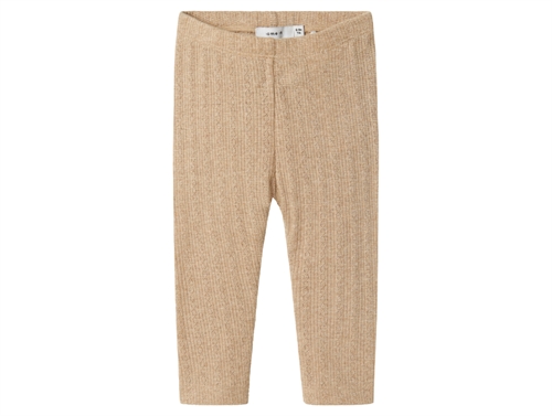 Name It oxford tan glitter leggings