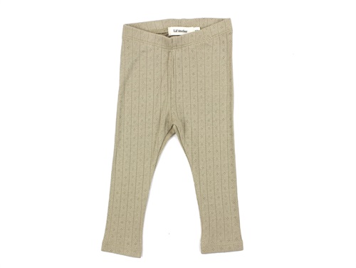 Lil Atelier chinchilla leggings with pattern