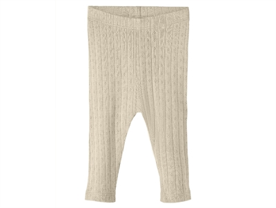 Lil Atelier fog lace pattern leggings