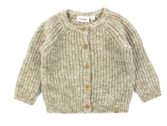 Lil Atelier chinchilla knit cardigan cotton/wool