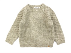 Lil Atelier chinchilla knit pullover cotton/wool