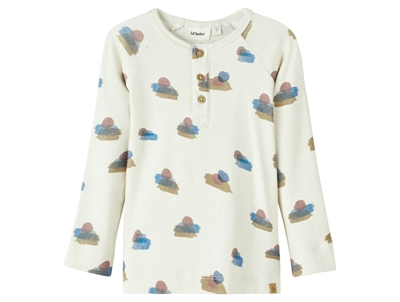 Lil Atelier turtledove print top