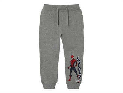 Name It sweatpants grey melange Spiderman