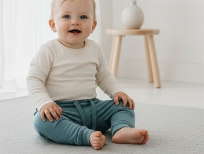 Lil Atelier smoke blue sweatpants