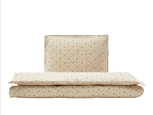 Lil Atelier wood ash baby bedding
