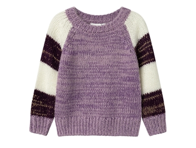 Name It lavender mist knit sweater
