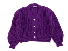 Name It grape juice short knitted cardigan
