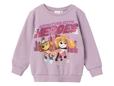 Name It lavender mist Paw Patrol sweatshirt
