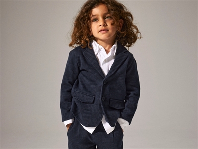 Name It blazer dark sapphire with button closure