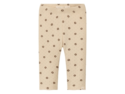 Lil Atelier wood ash floral leggings