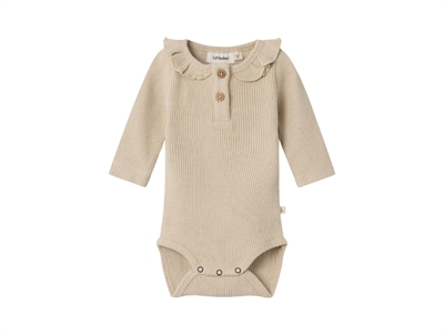 Lil Atelier wood ash ruffle body