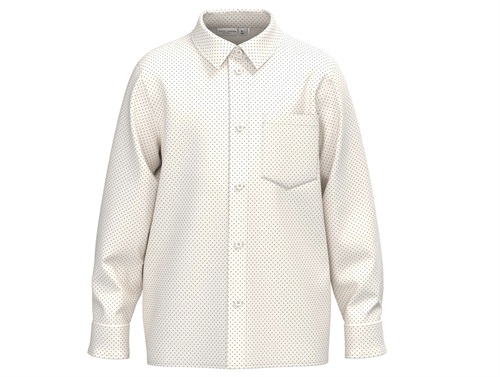 Name It jet stream polka dot shirt