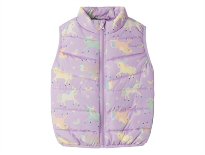 Name It orchid bloom unicorn vest