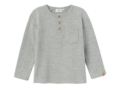 Lil Atelier grey melange blouse